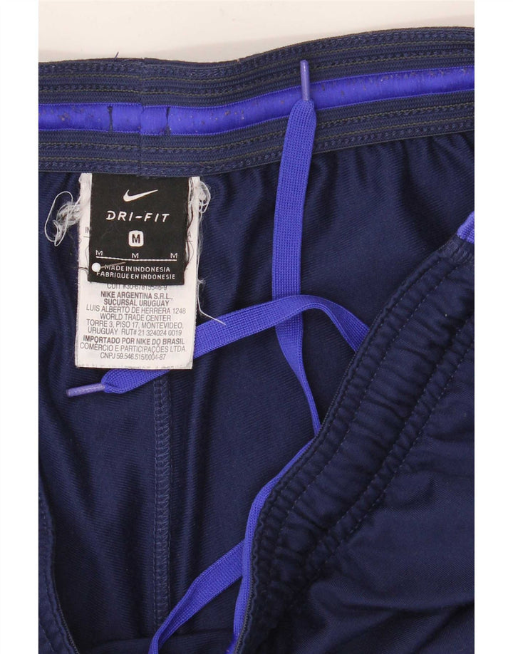 Pantaloni de trening Nike Dri Fit pentru bărbați, medii, albastru, poliester color bloc