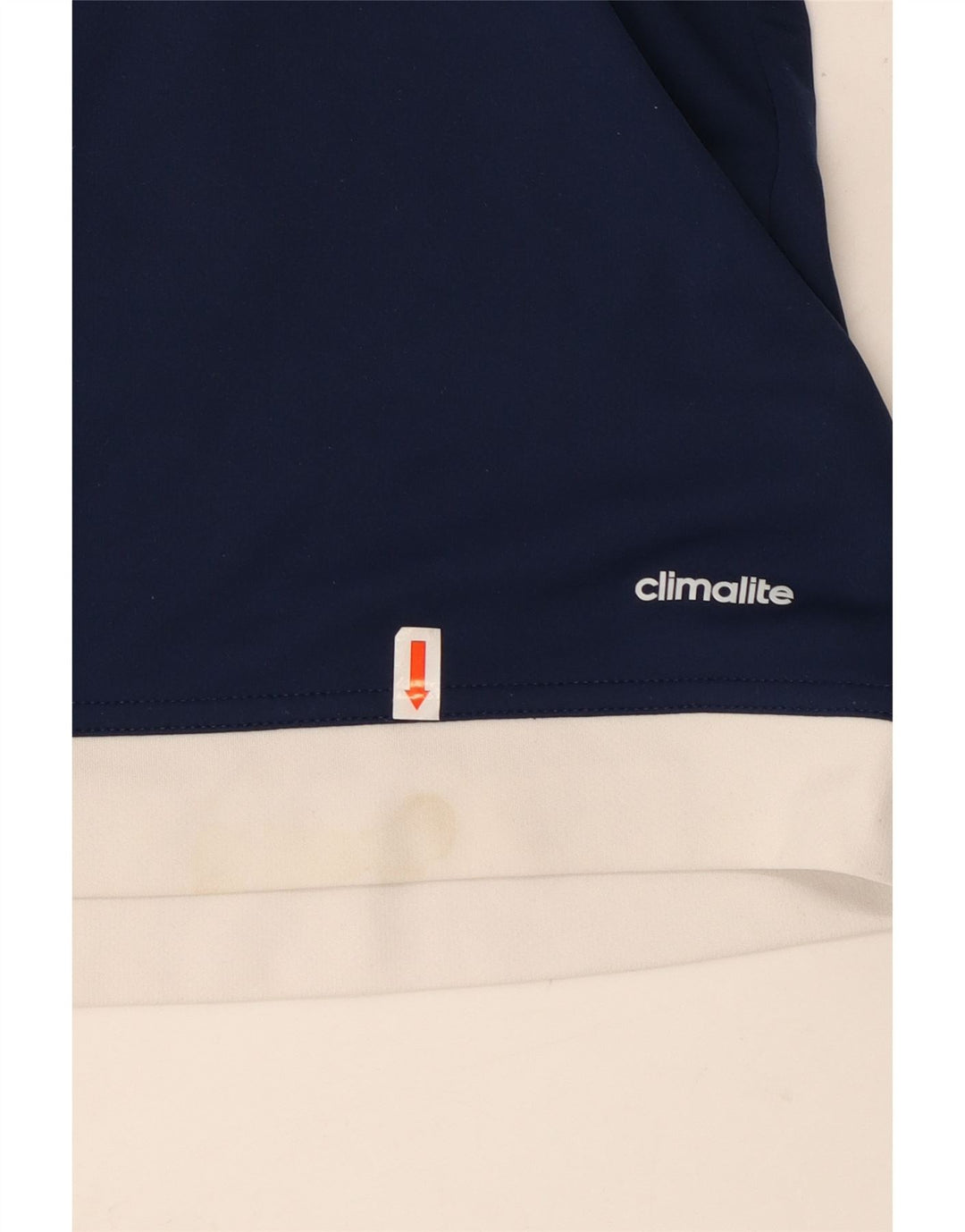 Tricou ADIDAS Climalite pentru bărbați Top Mediu Bleumarin Poliester Colorblock