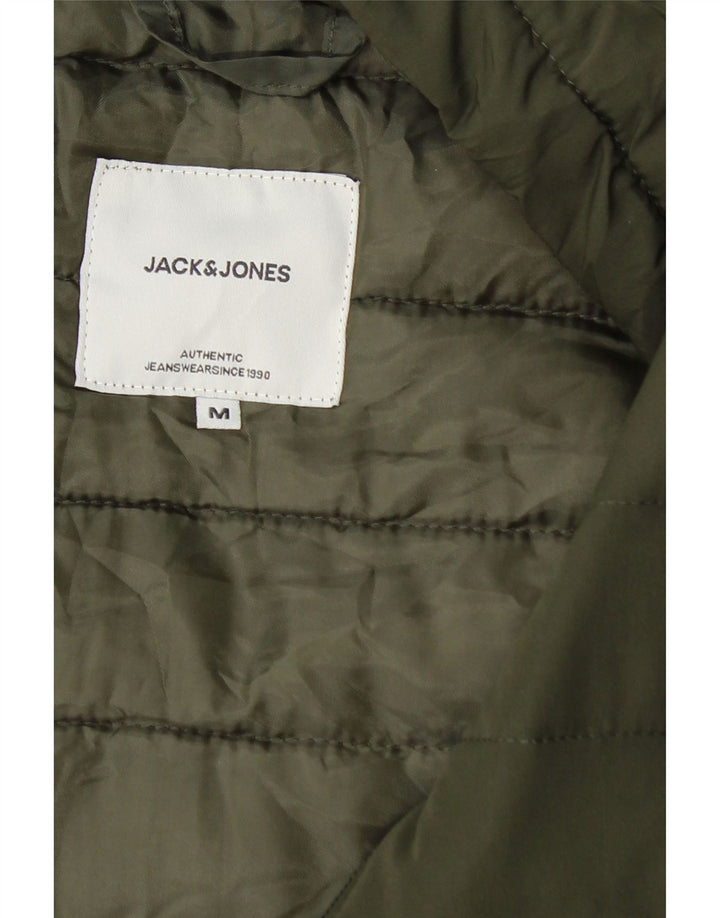 Jachetă căptușită pentru bărbați Jack & Jones UK 38 Medium Green