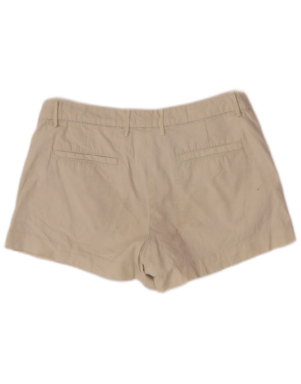 Pantaloni scurti chino cu talie joasă pentru femei Gap UK 6 XS W28 bumbac bej