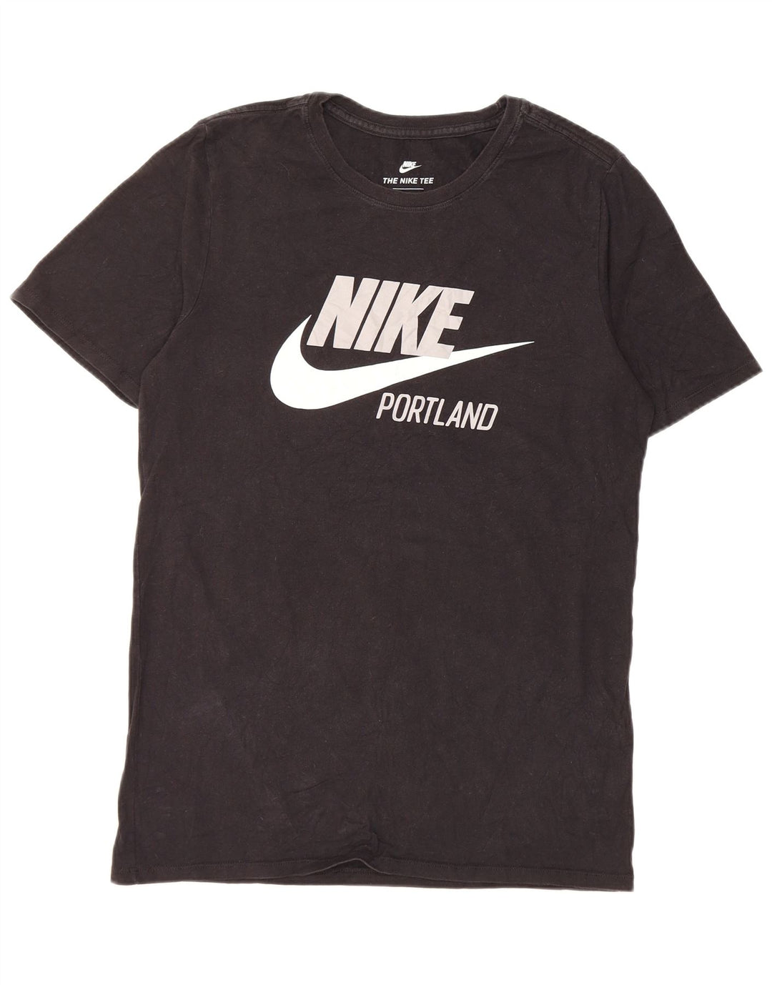 Tricou grafic Nike pentru bărbați Top mic, negru, bumbac