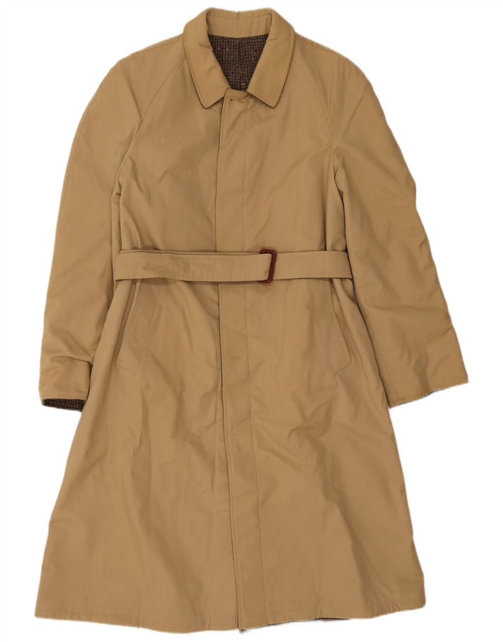 Palton reversibil pentru bărbați Diolen UK 36 Mic Kaki Lână virgină