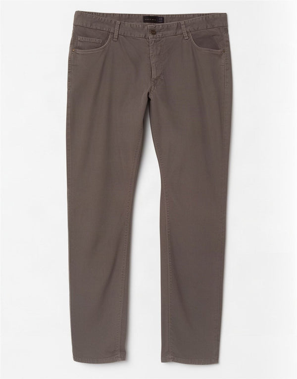 Pantaloni casual slim pentru bărbați Zara EU 46 XL W36 L33 bumbac gri