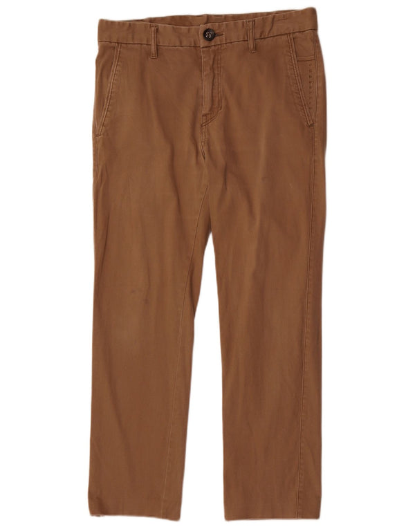 Pantaloni chino drepți pentru bărbați Billabong L30 L27 bumbac maro