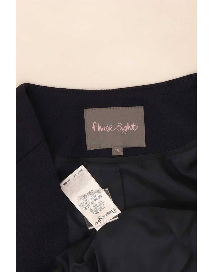 Jachetă Bolero cu mâneci 3/4 pentru femei Phase Eight UK 14, mare, bleumarin