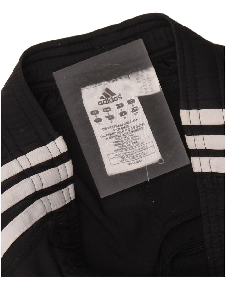 Pantaloni de trening Climalite ADIDAS pentru femei UK 10 Poliamidă neagră mică