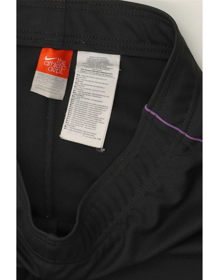 Pantaloni de trening Nike pentru femei UK 12/14 Medium Gri Poliester