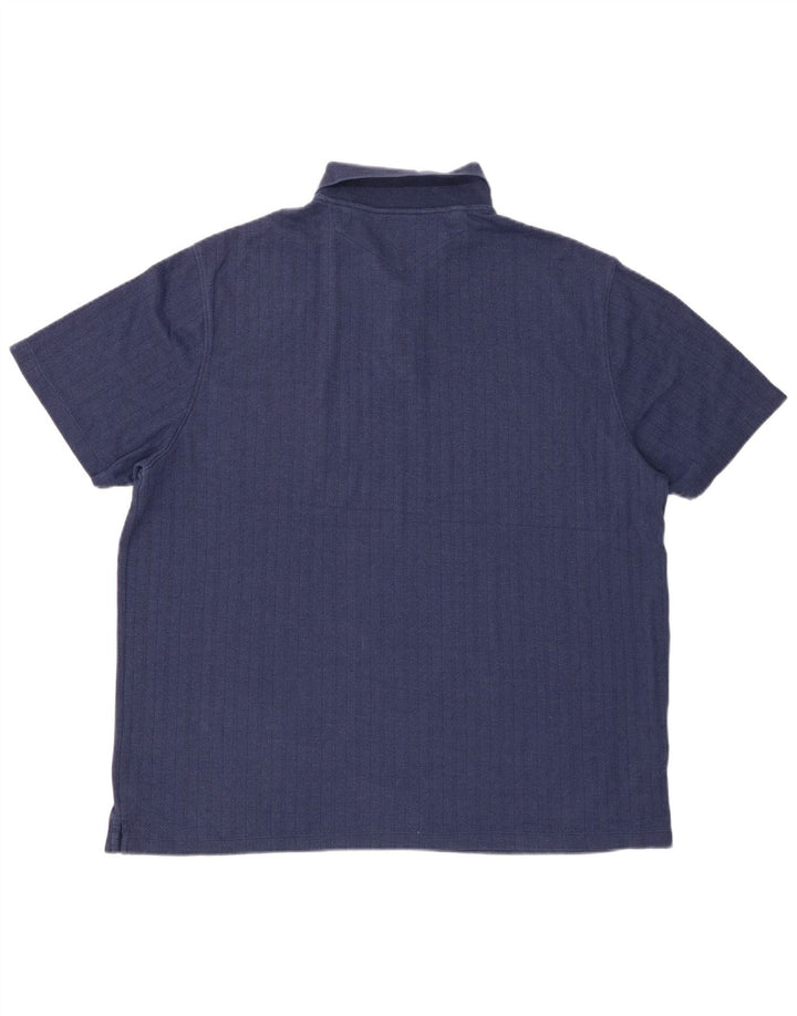 PIERRE CARDIN Cămașă Polo pentru bărbați XL Bumbac bleumarin