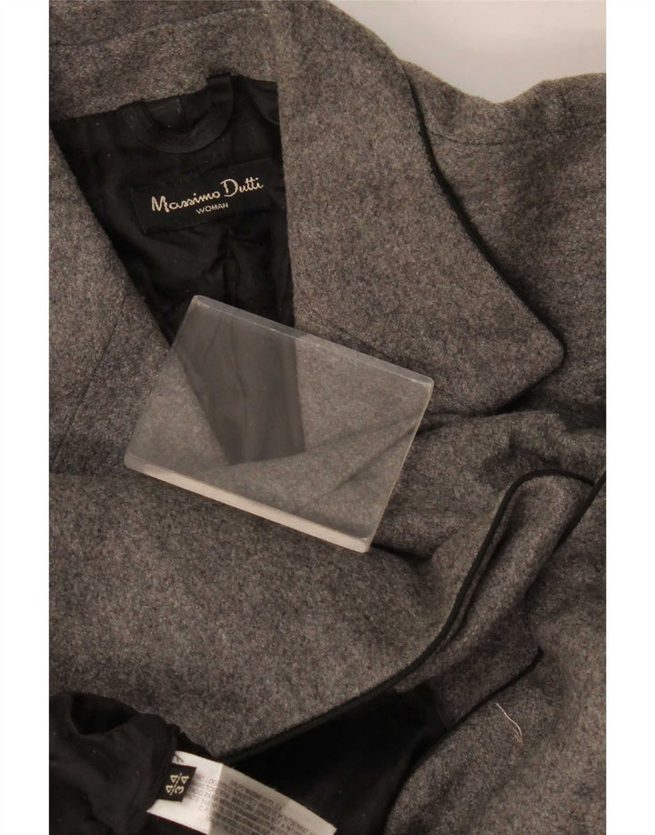 Massimo Dutti Jachetă pentru damă cu 2 nasturi EU 44 XL Lână gri