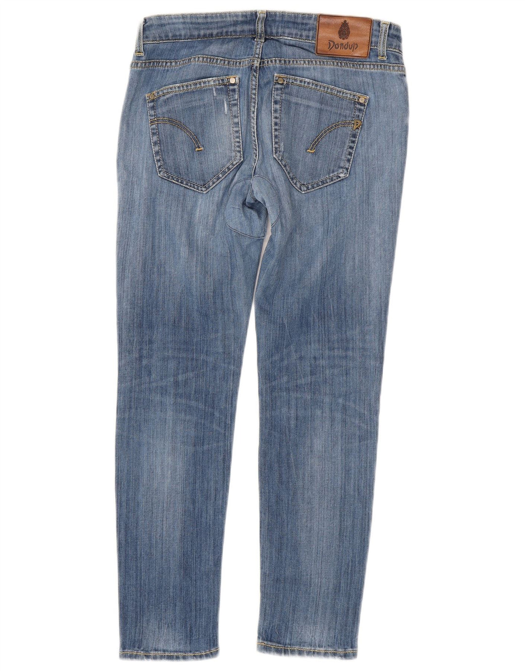 DONDUP Blugi slim pentru femei Distressed W29 L27 Bumbac albastru