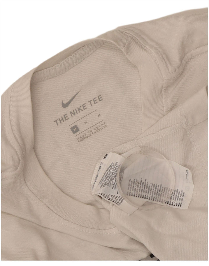 Tricou grafic pentru bărbați Nike Top Medium White Bumbac