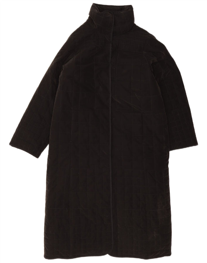 Palton matlasat pentru femei Desigual UK 18 XL poliester negru