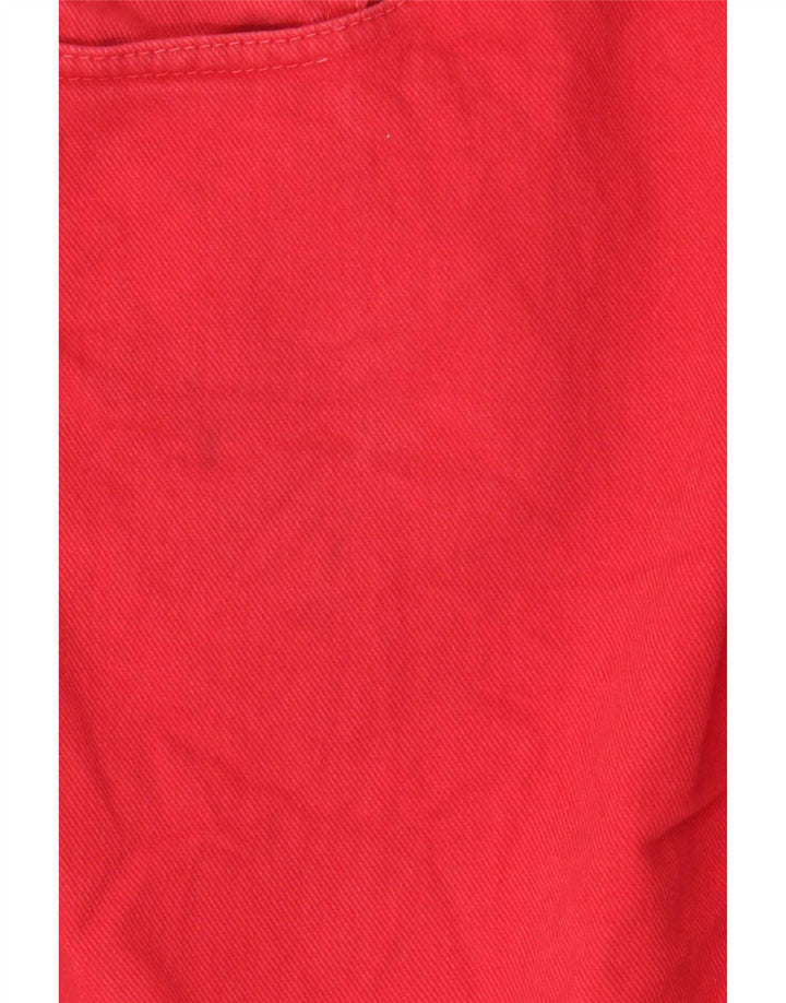 Pantaloni scurți din denim pentru bărbați Zara EU 40 Medium W31 Roșu