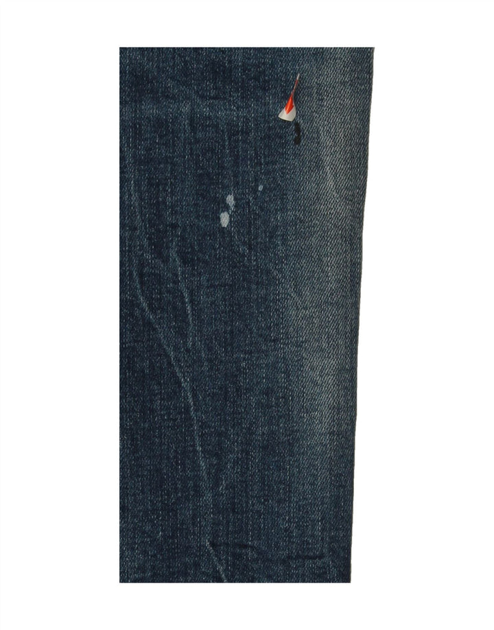 ZARA Mens Distressed Slim Jeans EU 38 Small W30 L31 Blue Cotton Vintage Zara and Second-Hand Zara from Messina Hembry 