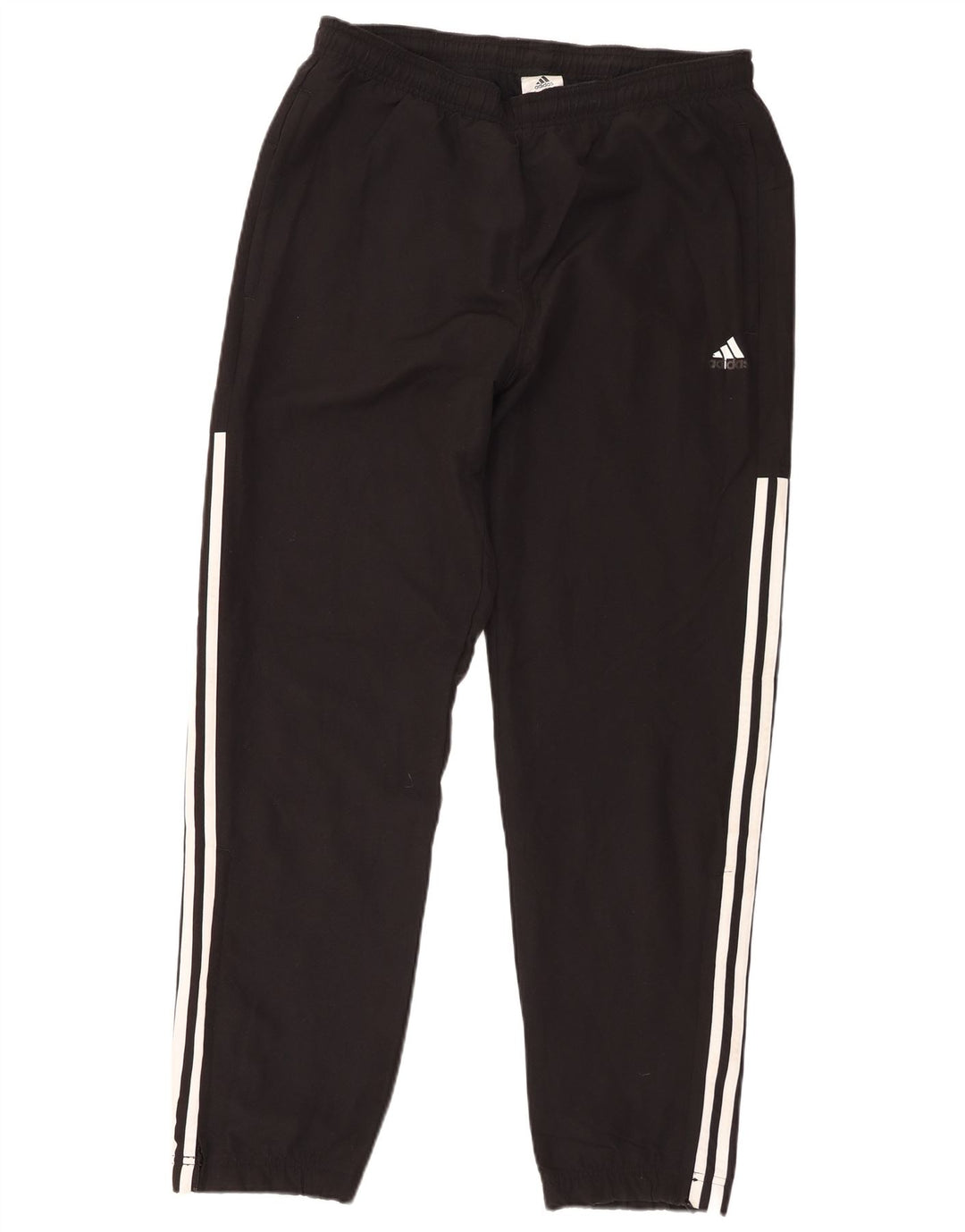 Pantaloni de trening Adidas pentru bărbați Joggeri poliester mediu negru