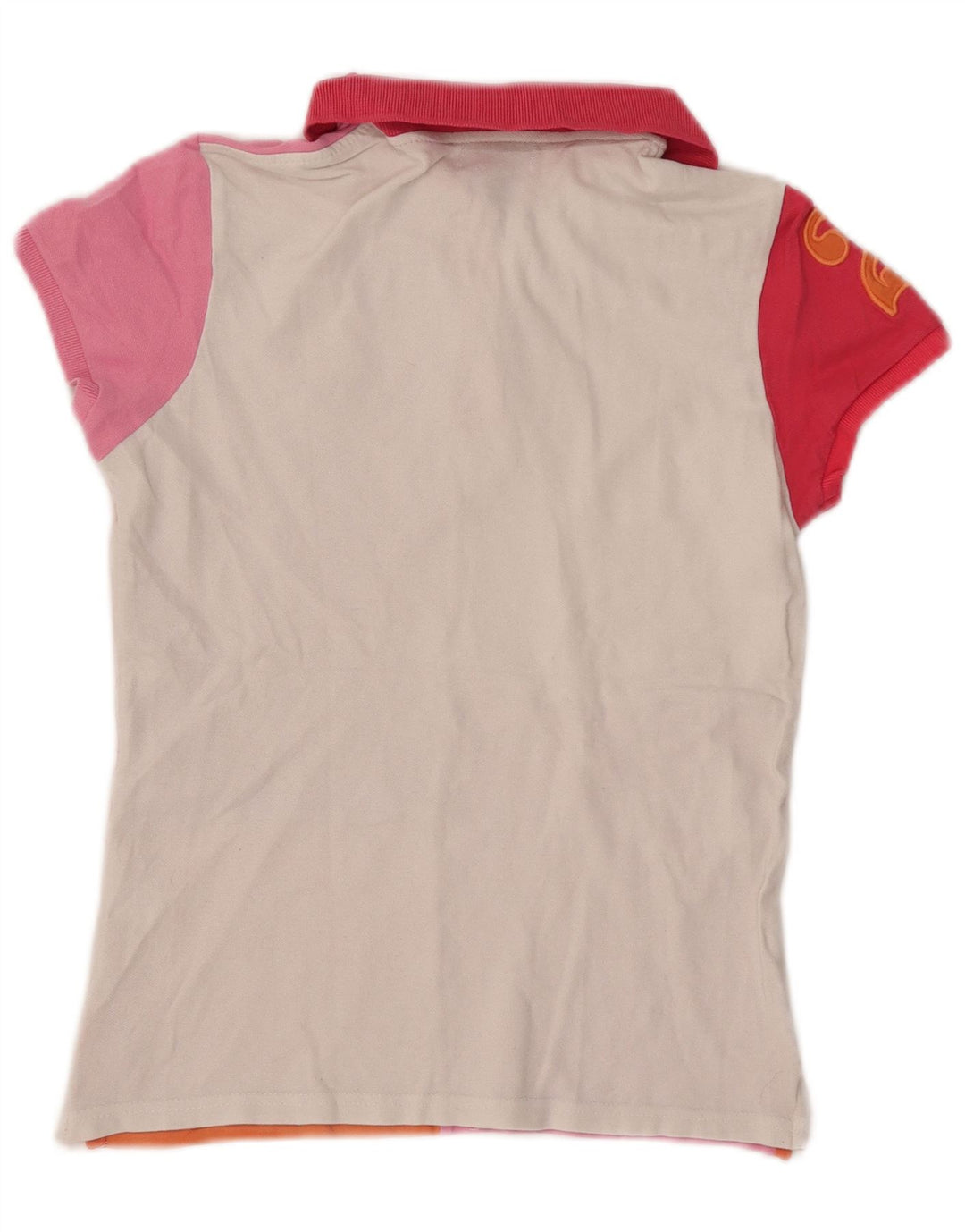 U.S. POLO ASSN. Tricou polo rugby pentru femei UK 12 mediu multicolor