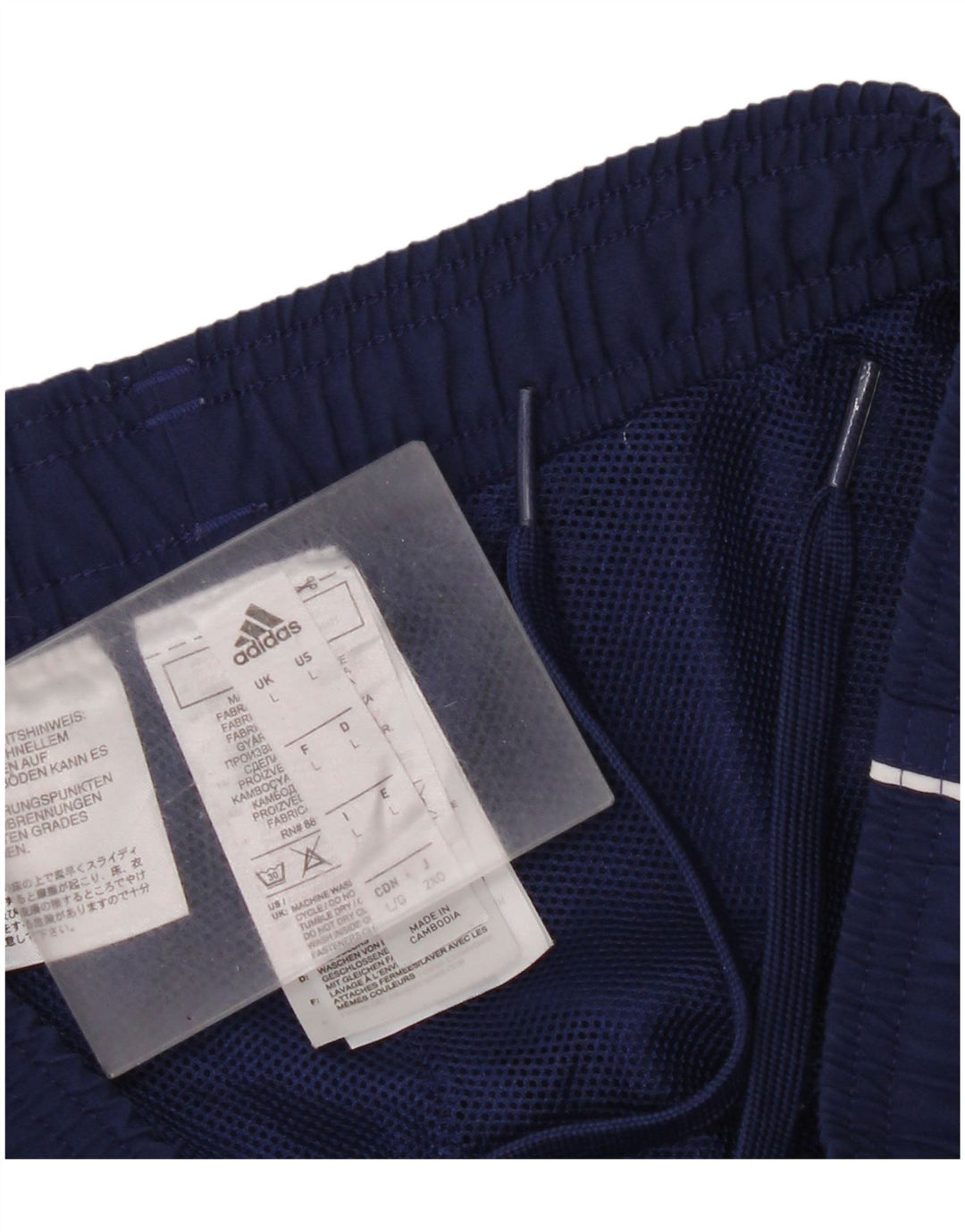 Pantaloni de trening Adidas pentru bărbați, mari, bleumarin, poliester