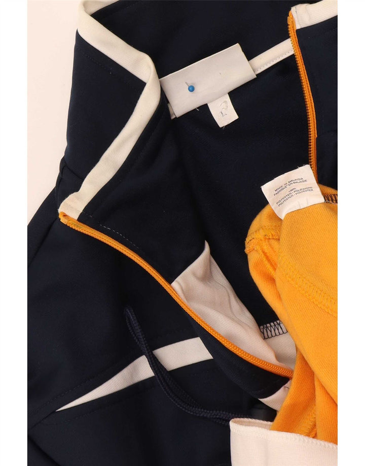 Jachetă de trening Asics pentru bărbați, mare, albastru, poliester color bloc