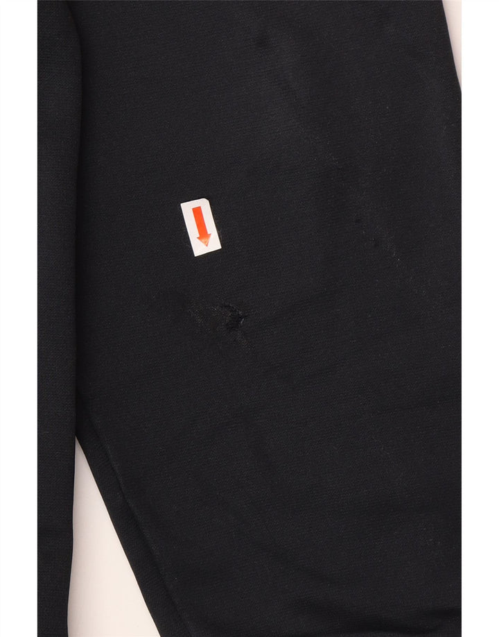 UNDER ARMOUR Pulover cu capota cu fermoar grafic pentru bărbați, mare, negru