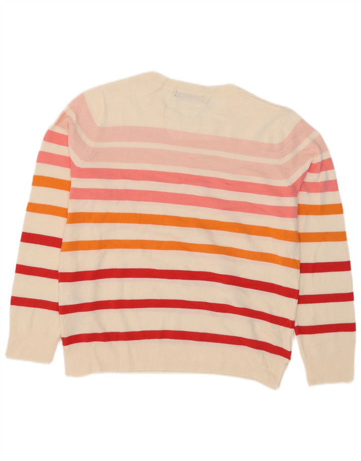 Pulover pentru femei Marks & Spencer cu gât cu barca UK 14 mare, multicolor