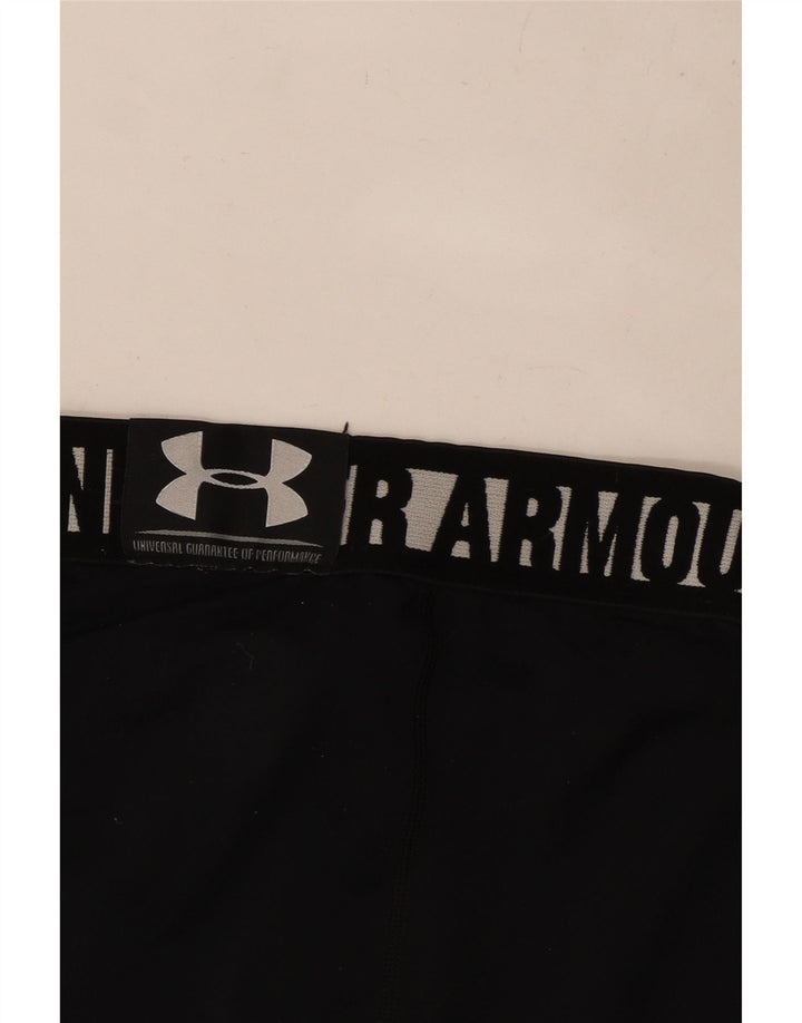 Pantaloni scurți sport grafic Under Armour pentru bărbați, mici, negri