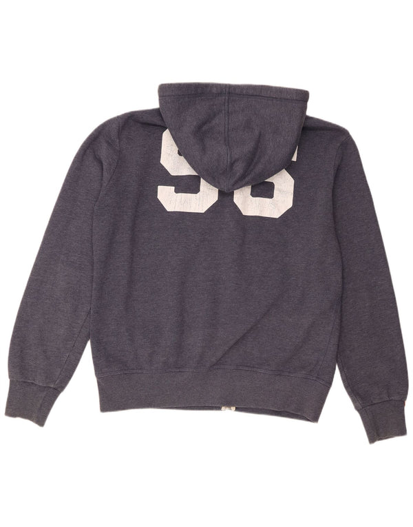 Pulover pentru bărbați Superdry Graphic Zip Hoodie 2XL, bumbac bleumarin