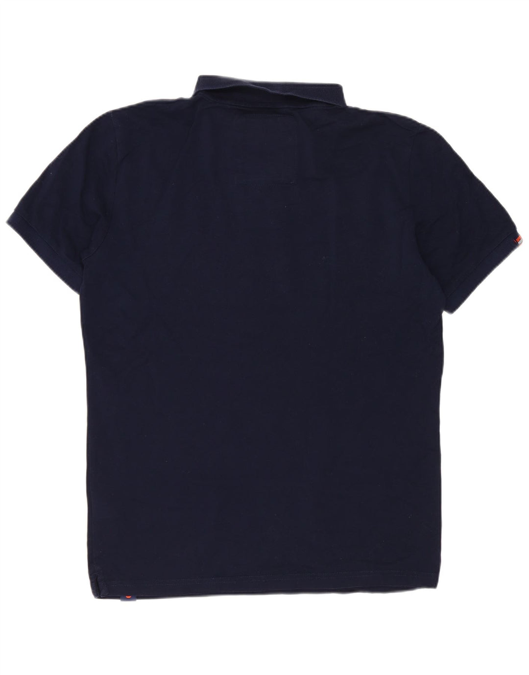 Tricou polo pentru bărbați Superdry, bumbac, albastru bleumarin