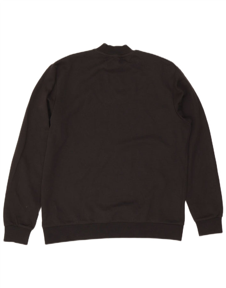 Pulover pentru bărbați Zara, bumbac mic, negru