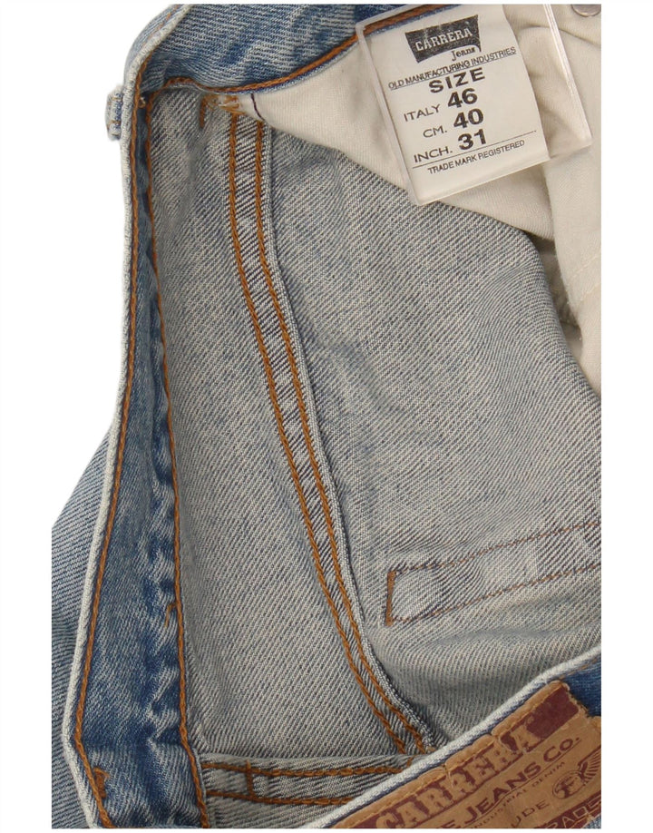 Blugi slim pentru bărbați Carrera Distressed W31 L33 Bumbac albastru