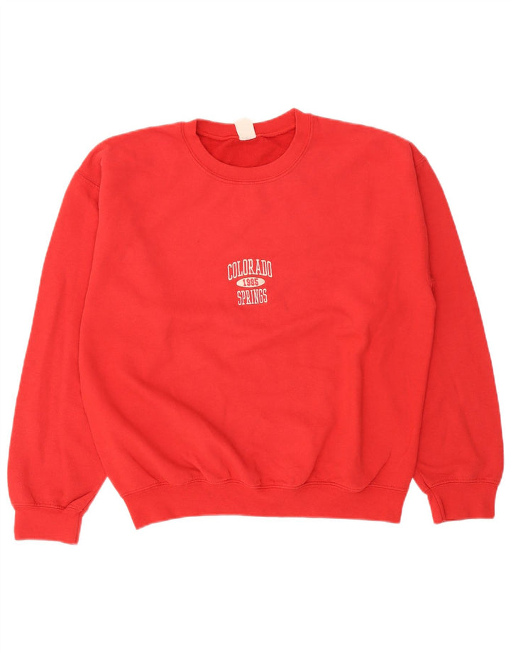 Urban Outfitters Hanorac grafic pentru bărbați Jumper Mic Roșu
