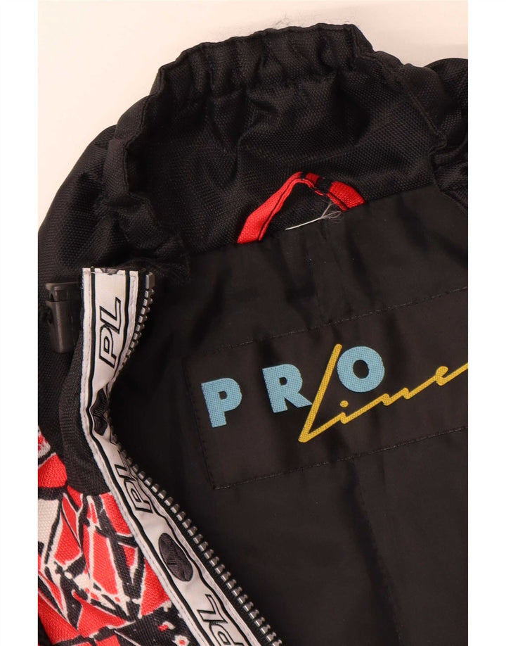 Jachetă Anorak cu grafică pentru bărbați Proline UK 40 Poliamidă geometrică, roșie, mare