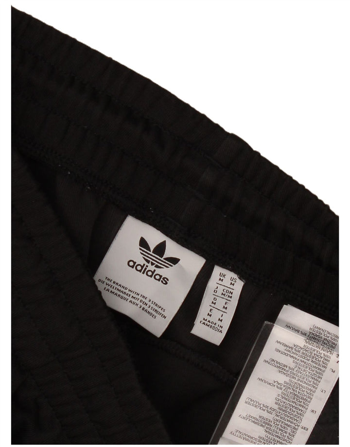Pantaloni de trening Adidas pentru bărbați Joggeri poliester mediu negru