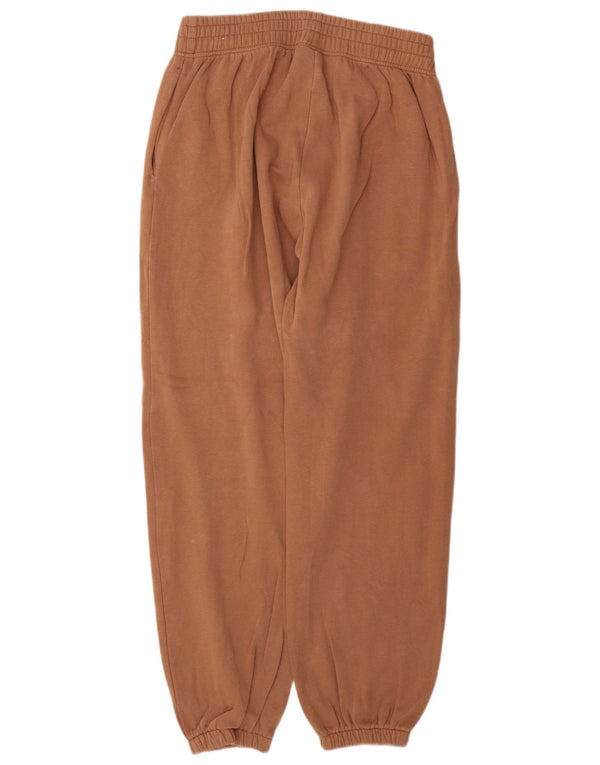 Pantaloni de trening Nike pentru femei, cu tăiere largi, Joggeri UK 12 Bumbac maro mediu