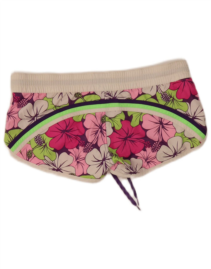 Sundek Pantaloni scurți de înot pentru femei UK 16, mari, multicolore, din poliester floral