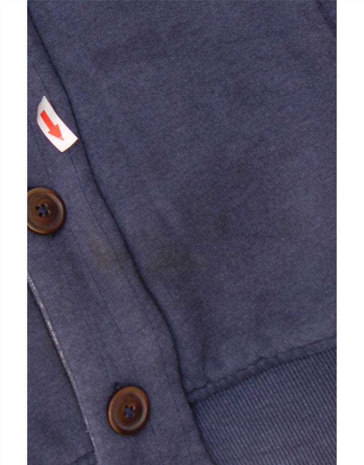 Jachetă de trening Sherpa pentru bărbați Tommy Hilfiger, mare, albastru, bumbac