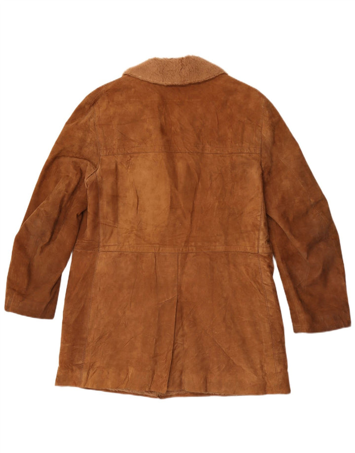 Jachetă Anfor Sherpa Suede pentru bărbați IT 48 Medium Brown Leather