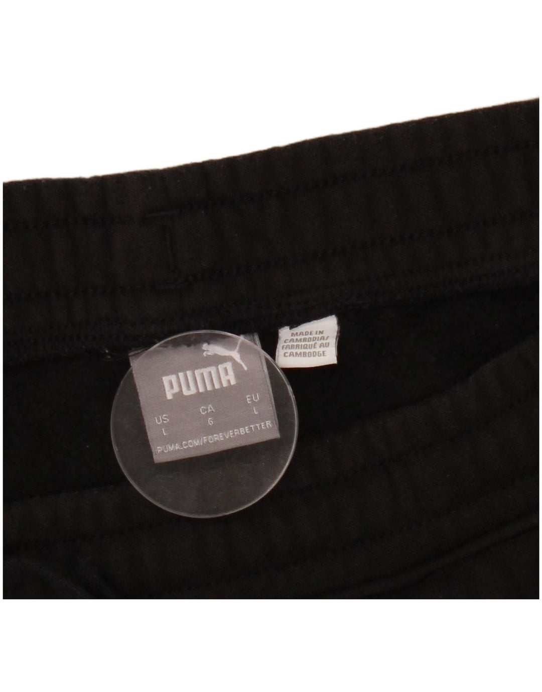 Pantaloni scurți sport grafic PUMA pentru bărbați, mari, negri