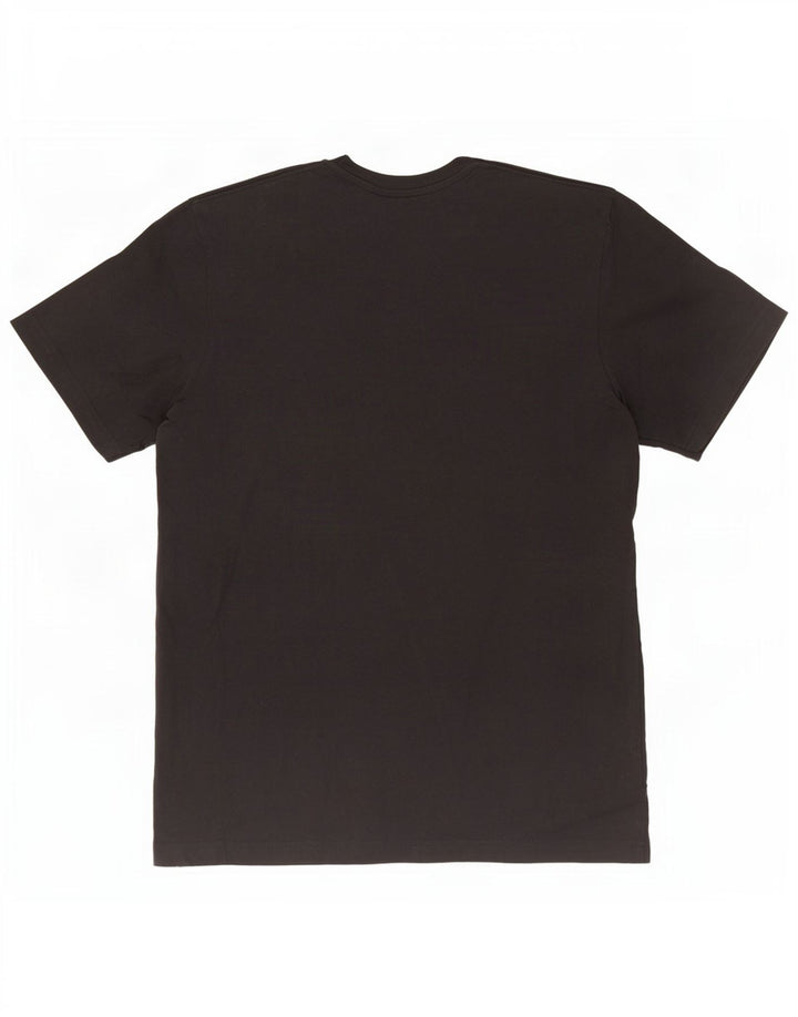 Tricou grafic pentru bărbați Adidas Top mic, negru, bumbac