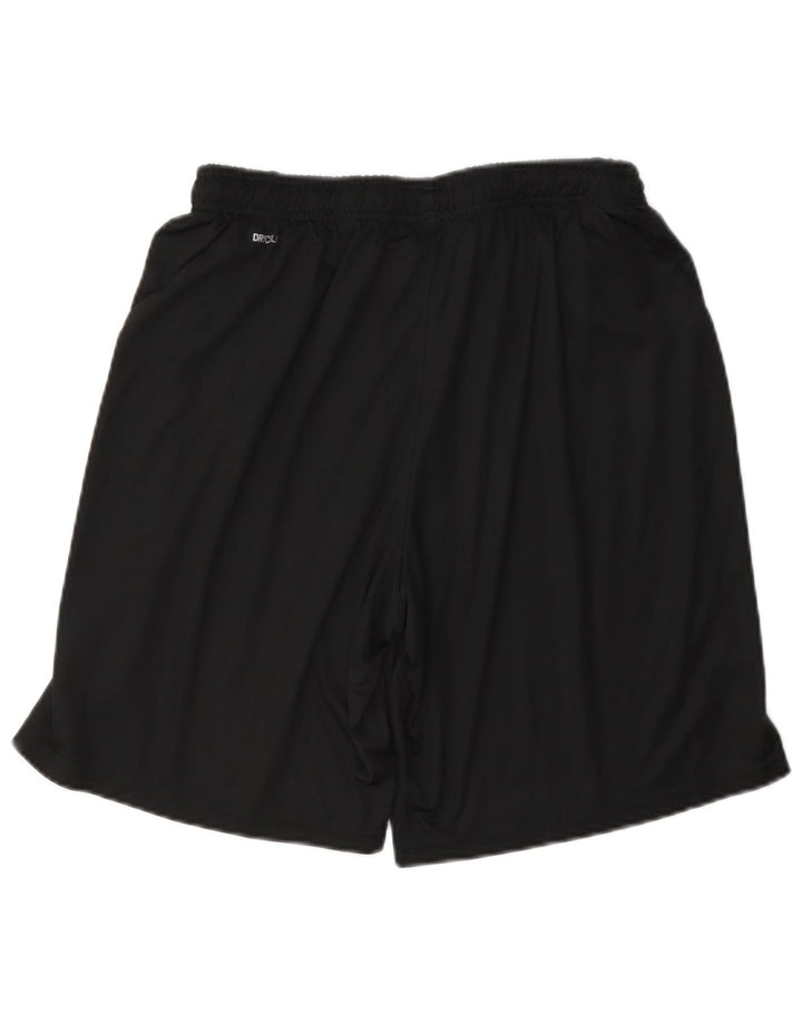 Pantaloni scurți sport Puma pentru bărbați, poliester mediu negru