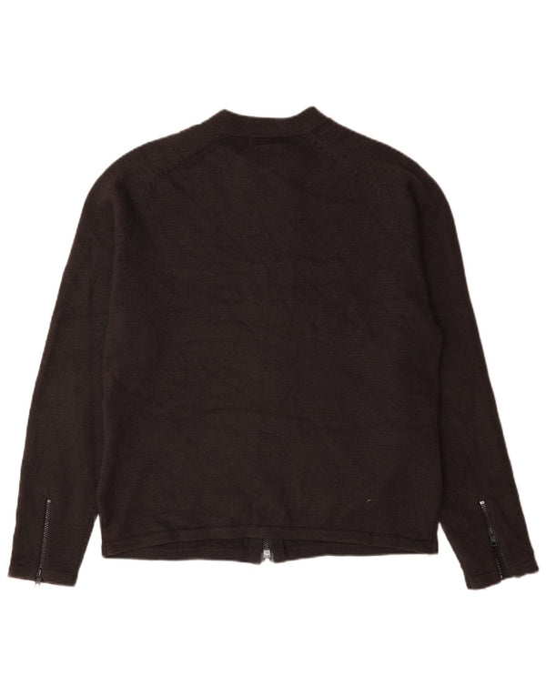 Pulover cardigan pentru bărbați Reiss, mare, gri acrilic