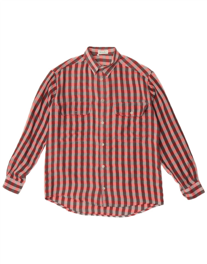 Cămașă Benetton pentru bărbați Medium Multicolor Gingham