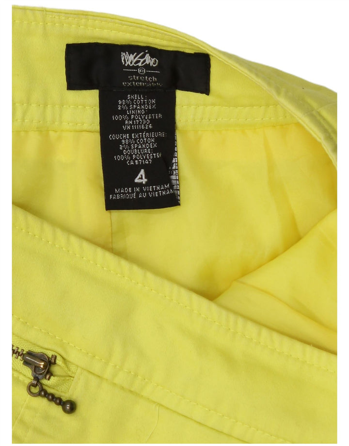 Fusta creion pentru femei Mossimo US 4 Small W27 Bumbac galben