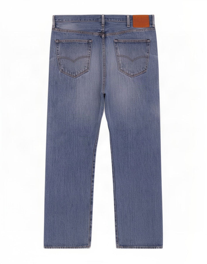 Blugi drepti pentru bărbați Levi's W40 L32 Bumbac albastru