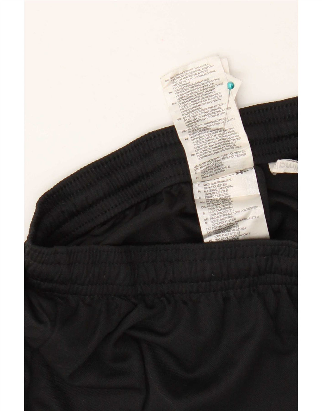 Pantaloni scurți sport adidas Climalite pentru băieți 15-16 ani poliester negru