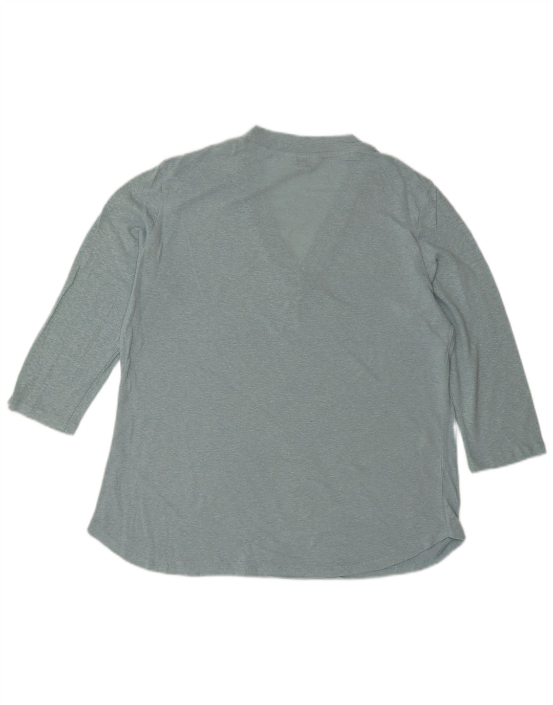 Top supradimensionat pentru femei ORVIS cu mâneci 3/4 UK 10 Small Blue