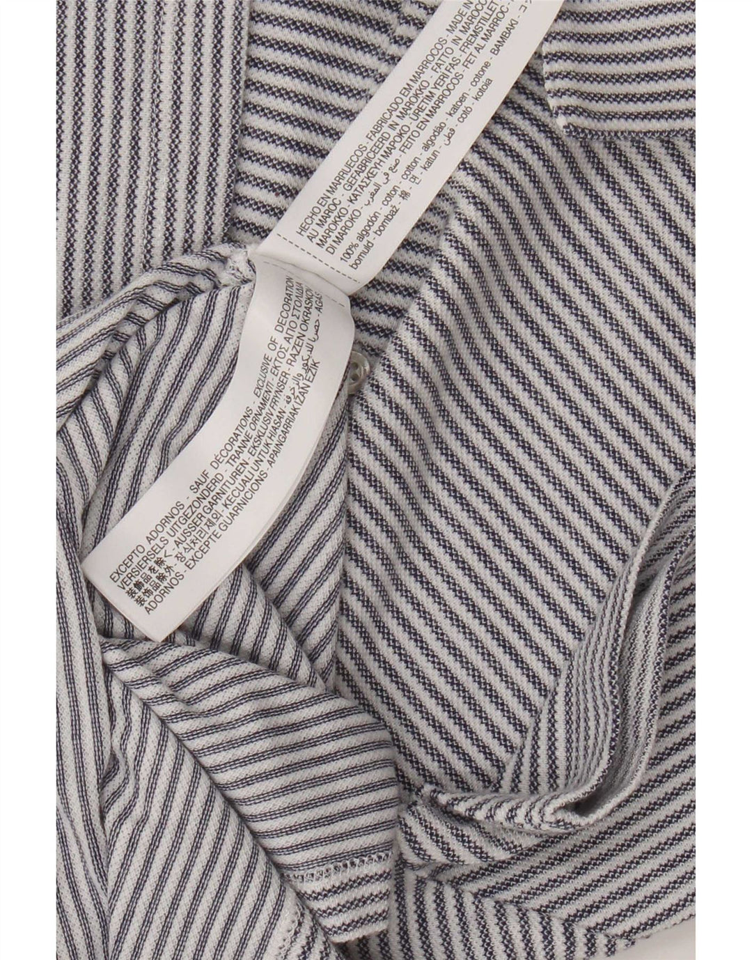 Tricou polo Massimo Dutti pentru bărbați, bumbac cu dungi albastre medii