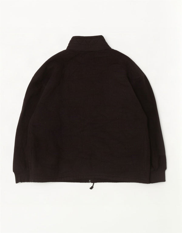 Marks & Spencer pentru femei St. Michael Fleece Jacket UK 16 Large Black