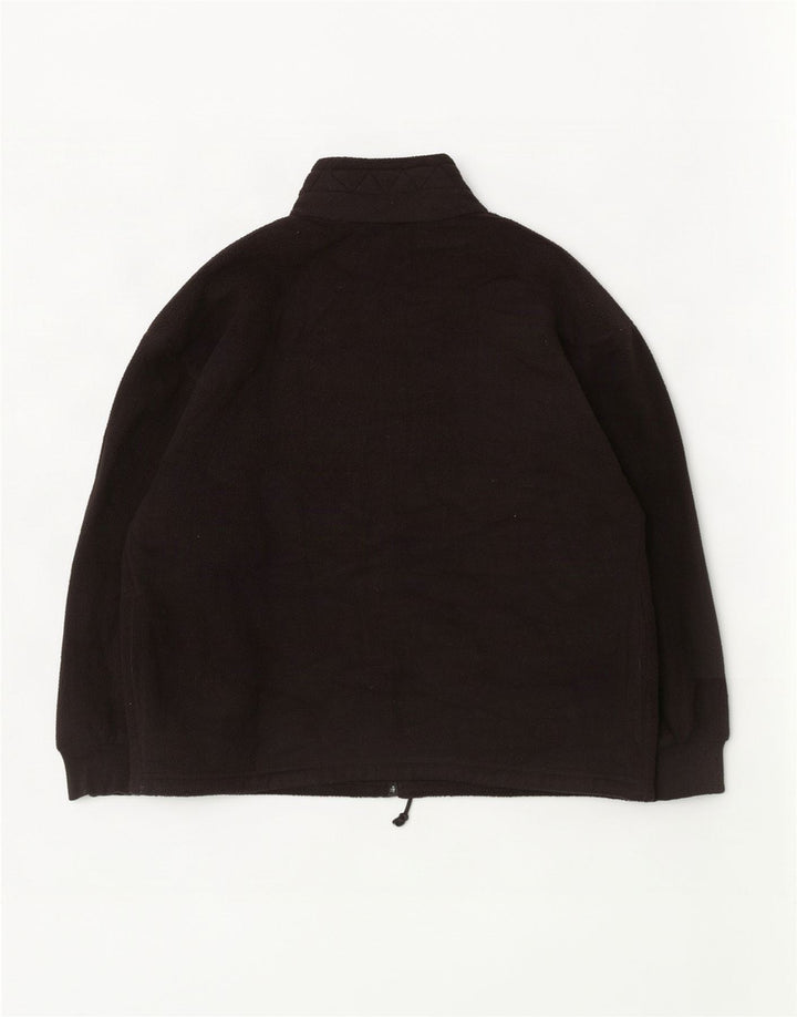 Marks & Spencer pentru femei St. Michael Fleece Jacket UK 16 Large Black