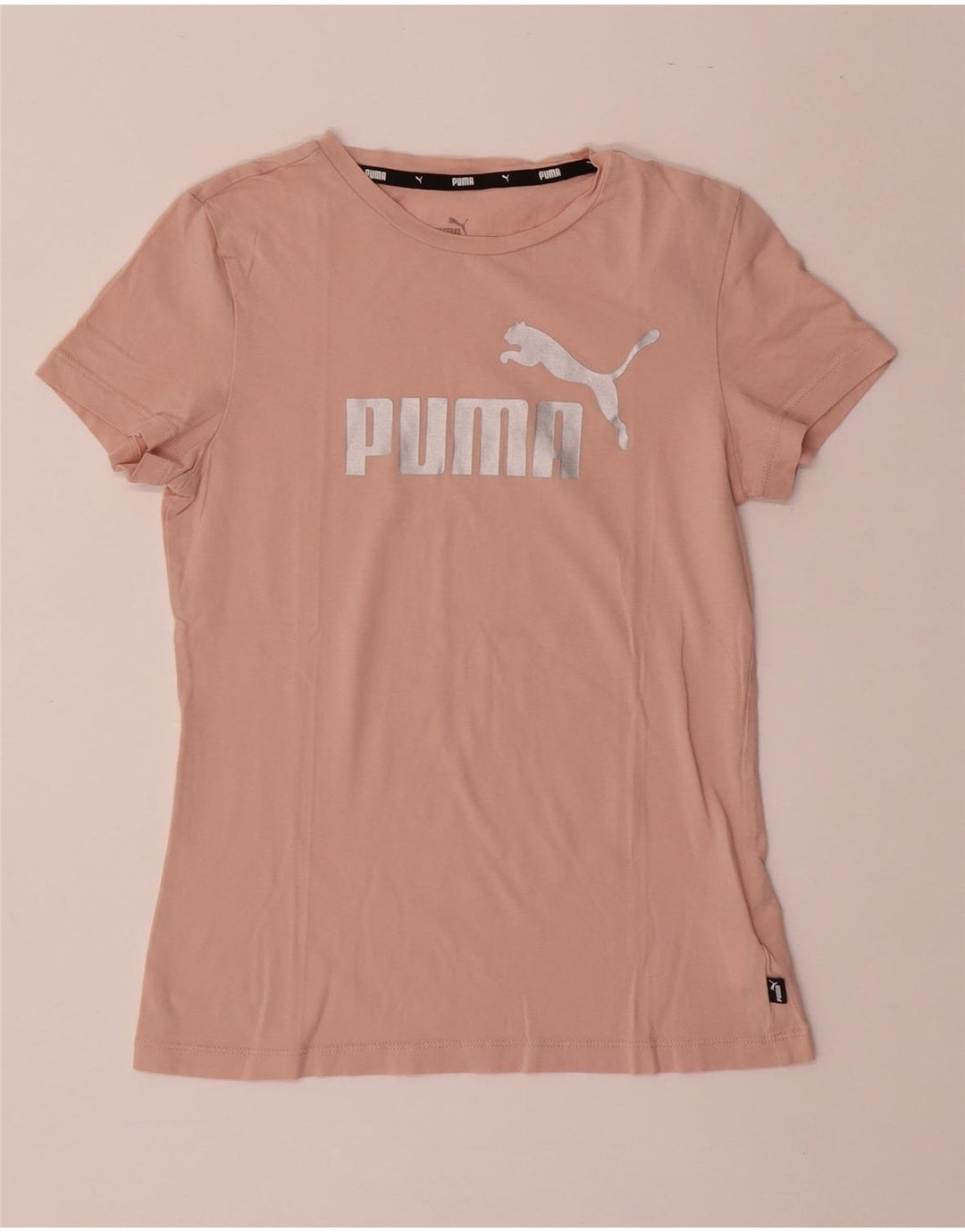 Tricou grafic pentru fete PUMA Top 13-14 ani roz