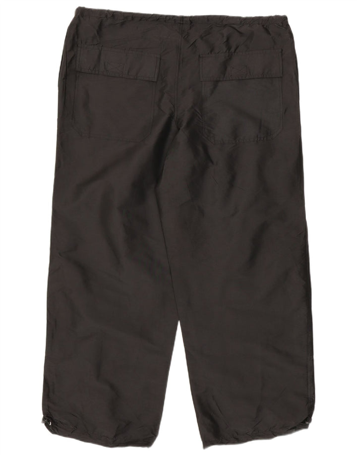 Topshop Pantaloni de trening pentru femei UK 10 Poliester negru mic